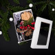 Set de regalo en caja de regalo ESPECIAS DE INVIERNO. Esencia aromática, cepillo corporal y jabón.