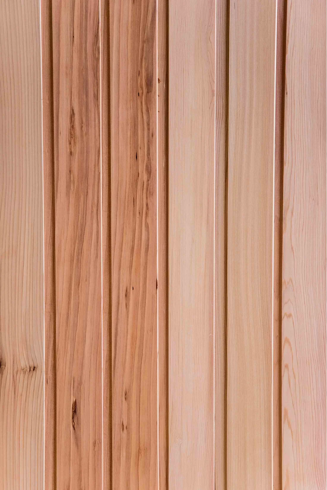Madera de sauna - cedro y sus cualidades