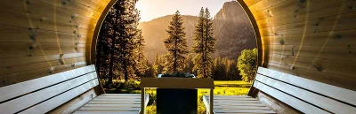 Una ventana grande en la sauna: ¿cuándo es necesaria energía/aislamiento adicional?