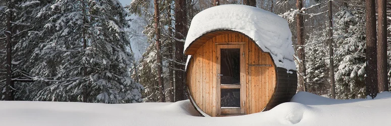 Protocolo de -25 °C para saunas al aire libre: Programas de calefacción y refrigeración para el frío extremo