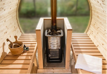 Calentadores de leña para baños de sauna