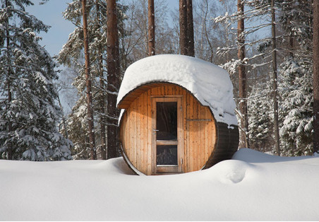 Protocolo de -25 °C para saunas al aire libre: Programas de calefacción y refrigeración para el frío extremo