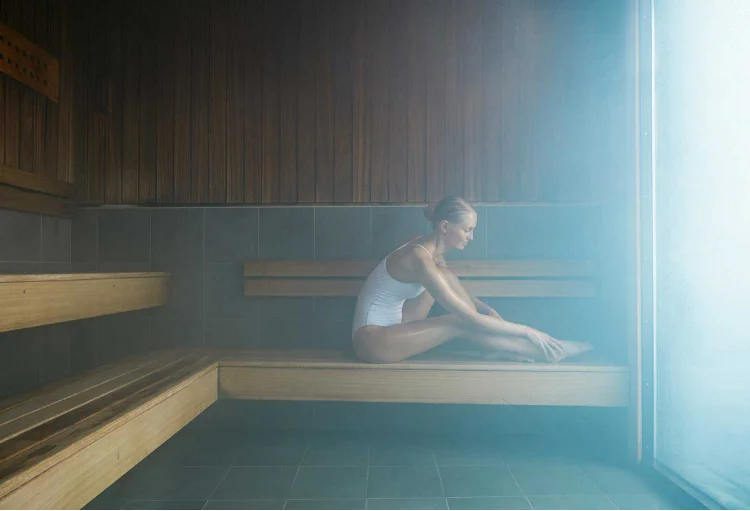 Accesorios necesarios para la sauna.
