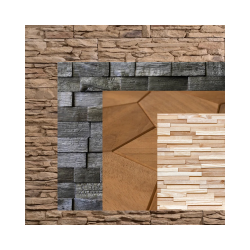 Materiales decorativos para sauna.