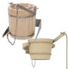 Cubos de ducha para sauna