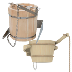 Cubos de ducha para sauna