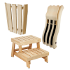 Productos de madera para sauna