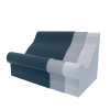 Asientos de sauna de vapor