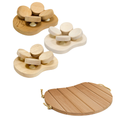 Reposacabezas y asientos para sauna
