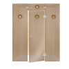 Vitrinas de cristal para saunas