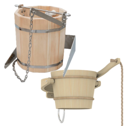 Cubos de ducha para sauna