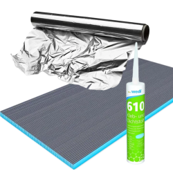 Materiales aislantes para saunas.