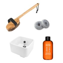 Accesorios de sauna para masajes.