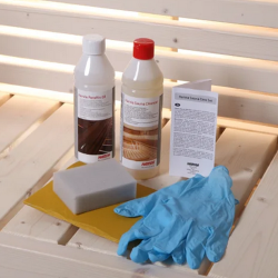 Productos para el cuidado de la sauna