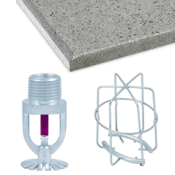 Productos de fontanería y seguridad contra incendios para saunas.