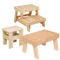 Taburetes para sauna