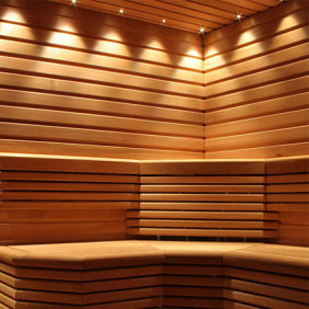 Iluminación de la sauna