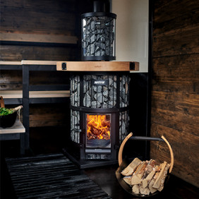Estufas de leña para sauna