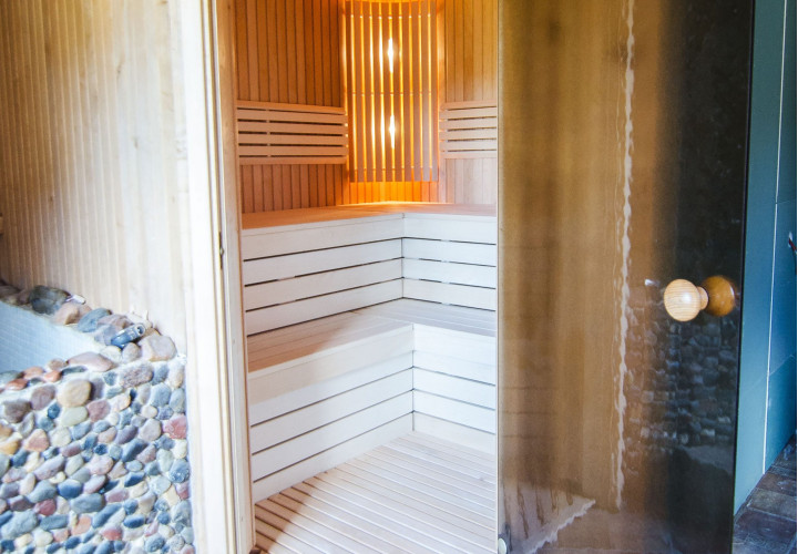 Sauna con función de vapor