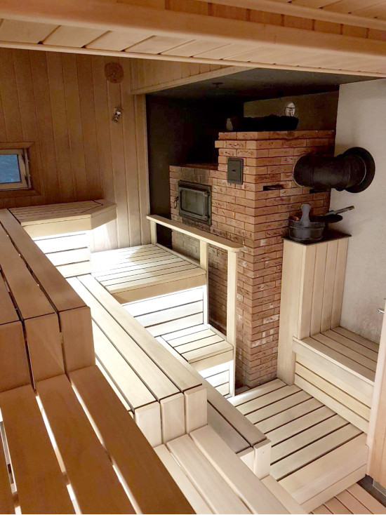 Renovación de la sala de vapor en "Vyšnių dvaras" - Renovaciones