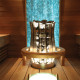 Estufa de sauna eléctrica - MAGNUM LITE BOWL con iluminación