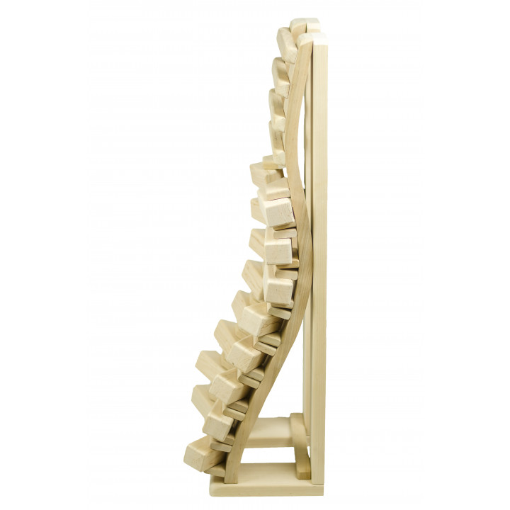 Respaldo de madera Harvia Prestige para radiador infrarrojo, 350 o 500 W.