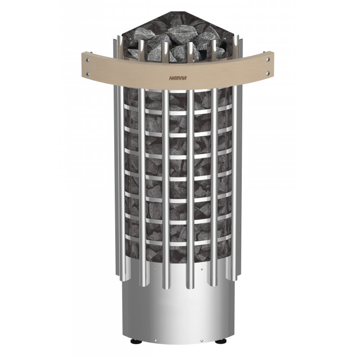 Estufa de sauna eléctrica - HARVIA Glow Corner TRC70E 6,8 kW