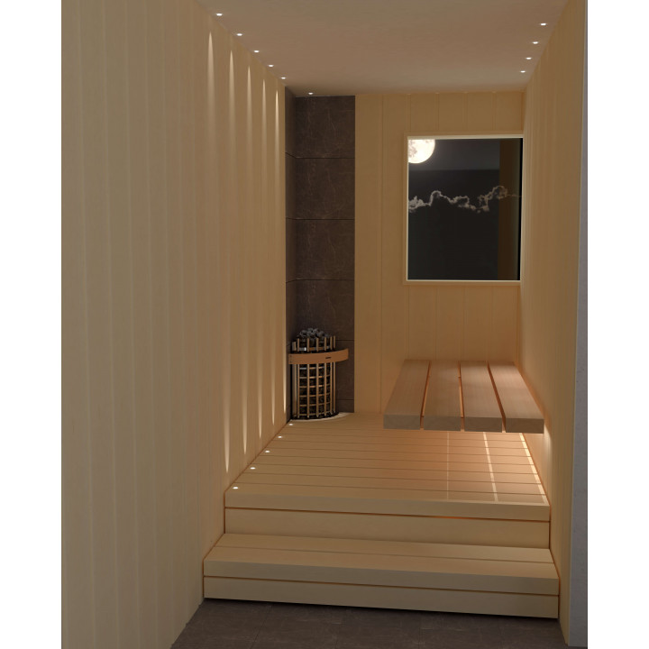 Estufa de sauna eléctrica - HARVIA Glow Corner TRC70E 6,8 kW