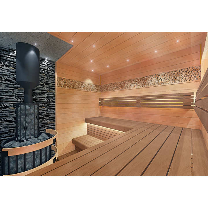 Panel delgado de madera de enebro, 500 × 500 mm