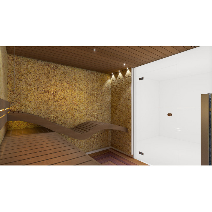 Panel delgado de madera de enebro, 500 × 500 mm