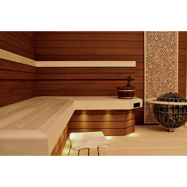 Panel delgado de madera de enebro, 500 × 500 mm