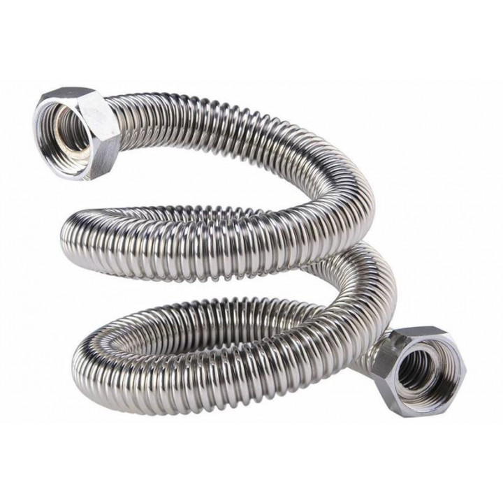 Tubería de acero inoxidable galvanizado Sauflex para vapor, 2,0 m