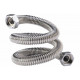 Tubería de acero inoxidable galvanizado Sauflex para vapor, 2,0 m