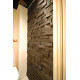 Paneles decorativos de madera IMPRESSA, roble carbonizado