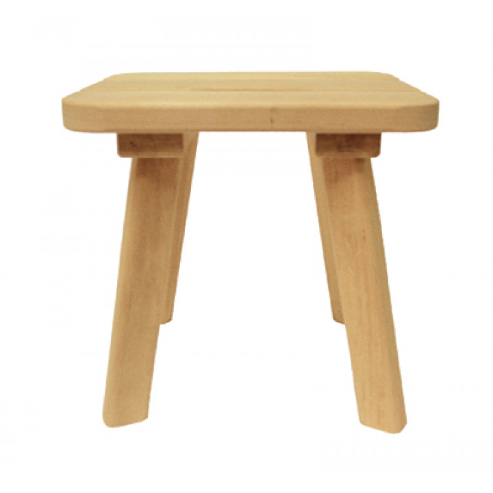 Taburete de aliso, S 320 x 300 x 310 mm
