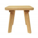 Taburete de aliso, S 320 x 300 x 310 mm