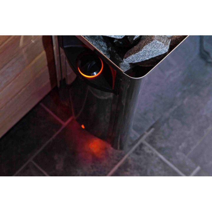 Calentador eléctrico para sauna - HARVIA The Wall SW80 8,0 kW con panel de control