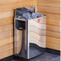 Calentador de sauna eléctrico - HARVIA The Wall SW45 4,5 kW con panel de control - 3