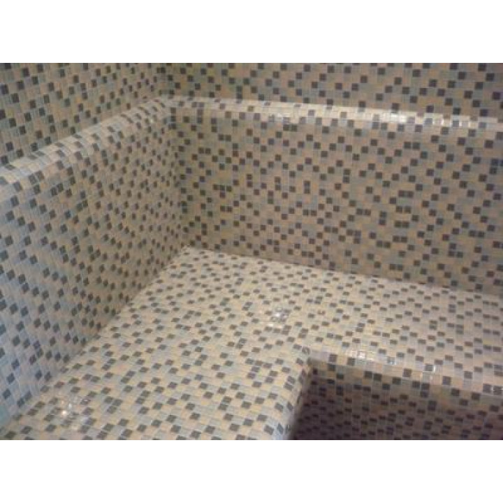 Asiento de sauna de vapor V-4, extremo del asiento