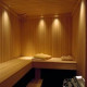 Juego de iluminación LED para sauna LedLite de 12 LED, color plata.
