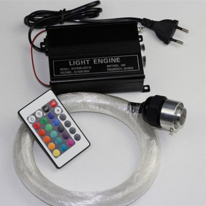 Kit iluminación LED RGB ESTRELLAS DE COLORES 2 m.
