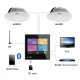 Smart Home on Wall Amplificador de música DSPPA DM837. Negro