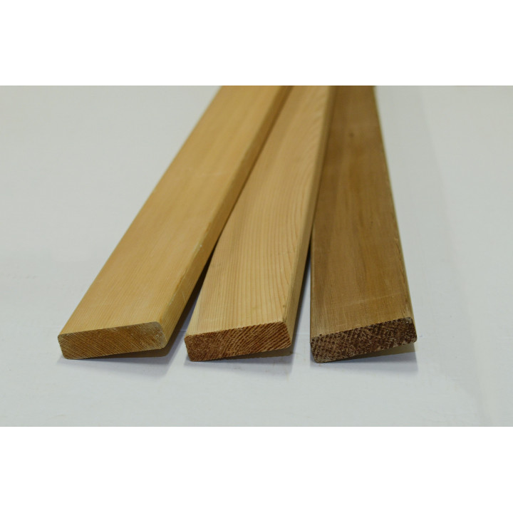 Tabla de litera, 26 x 89 mm, de cedro.
