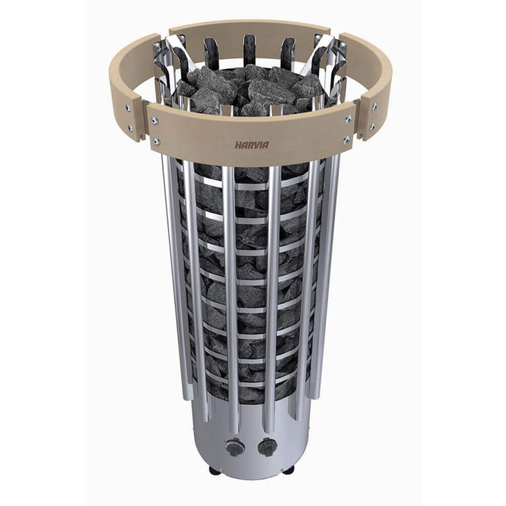 Barandilla de seguridad iluminada HTRT3L para calefactor HARVIA Glow