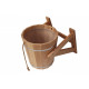 Cubo de ducha con inserto de plástico, 10 l