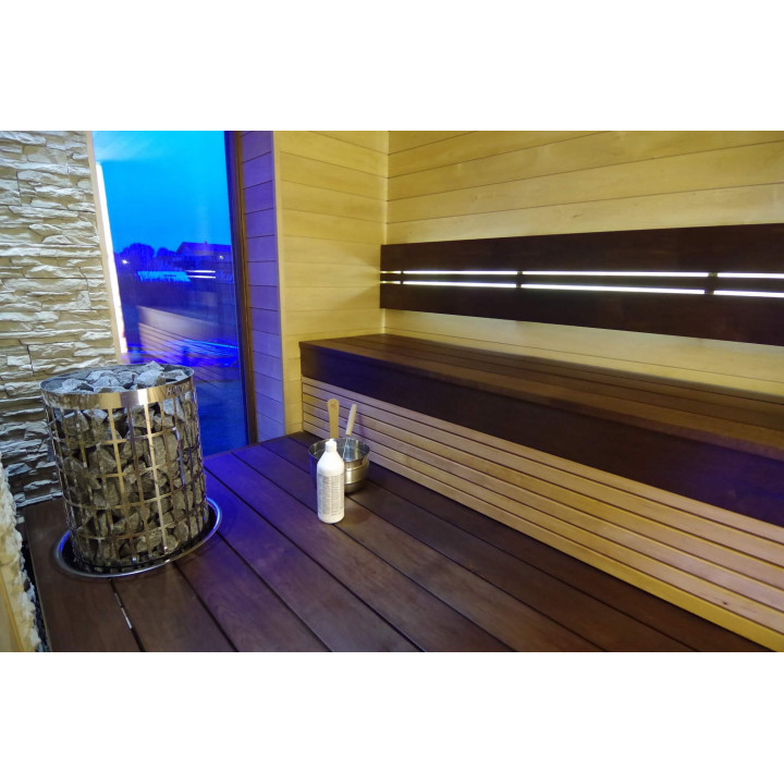Brida de empotrar HPC7 - para calentadores HARVIA Cilindro