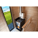Sauna exterior HARVIA Solide Compact - 5