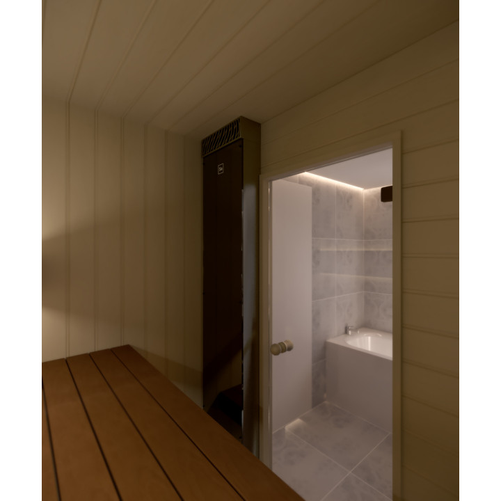 Control climático para sauna SAUNUM Base