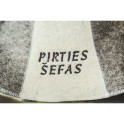 Gorro de sauna - PIRTIES ŠEFAS, de rayas - 1