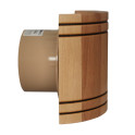 Ventilador de sauna MM-S con válvula antirretorno y acabado de madera curvada d/100mm - 1